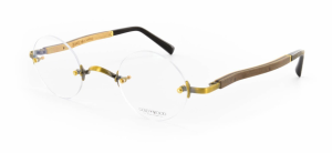 Okulary korekcyjne, GOLD&WOOD BOSTON 01.A02