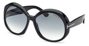 Okulary przeciwsłoneczne, TOM FORD ANNABELLE TF 1010 01B